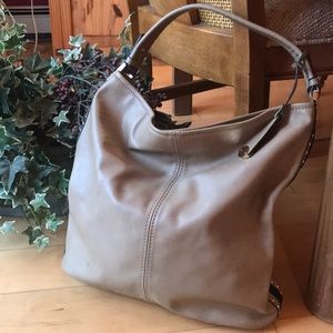 Gussaci Taupe Shoulder Bag